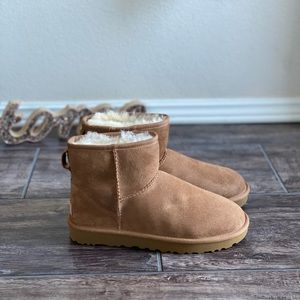 New UGG Women’s Classic Mini in Chestnut